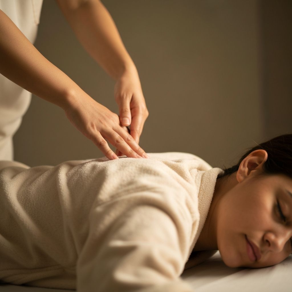 Traditional Thai massage in Phuket focused on stretching and balance